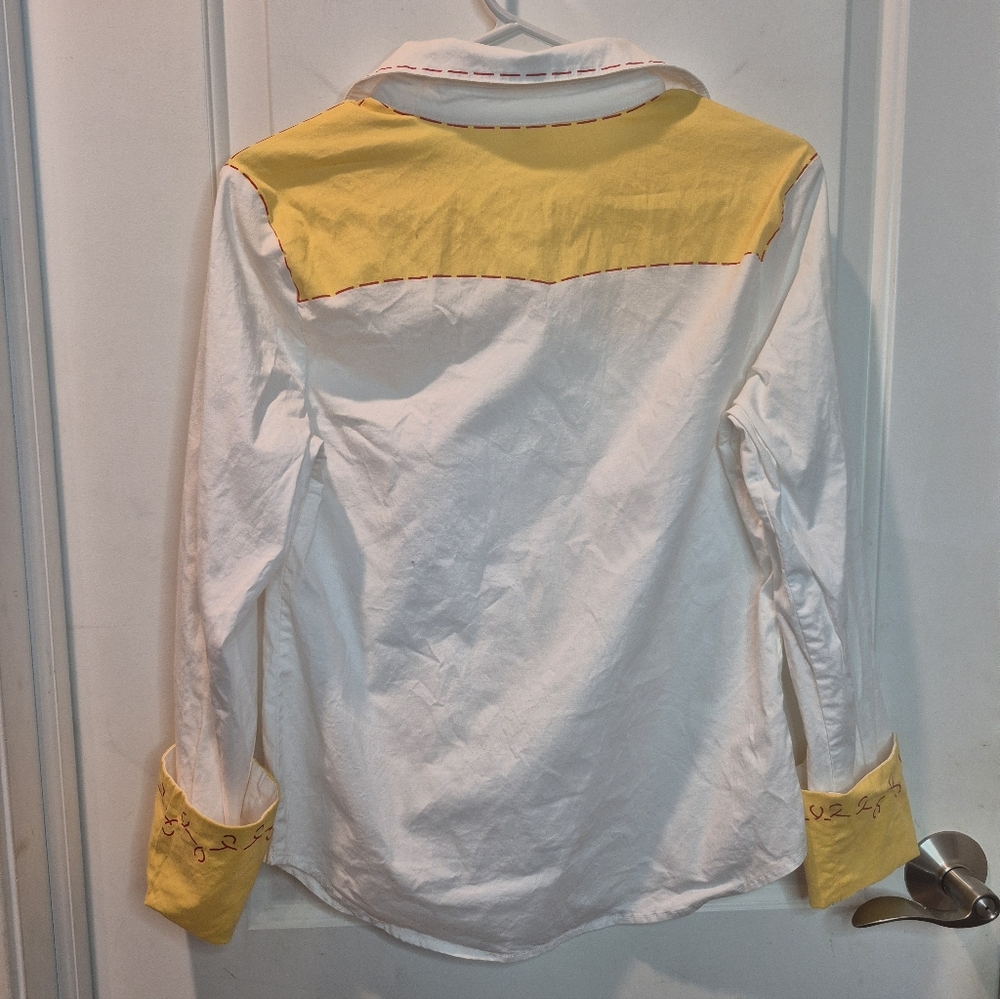 Toy Story Jessie Buttom Down Shirt Costume Halloween Cosplay - Picture 4 of 4